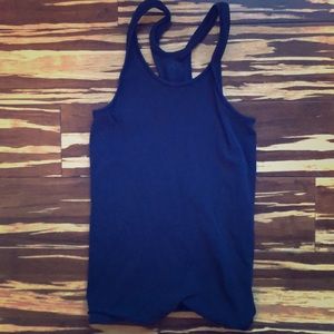 Lululemon navy racerback tank-size sm (4)